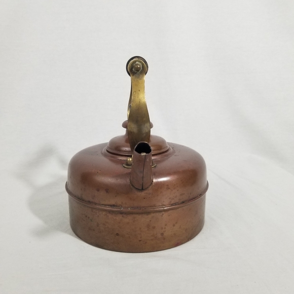 Vintage Solid Copper Tea Kettle Made in England - Picture 3 of 16